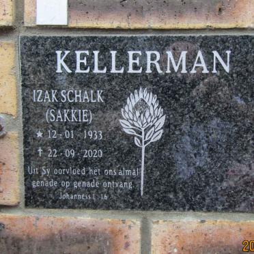 KELLERMAN Izak Schalk 1933-2020