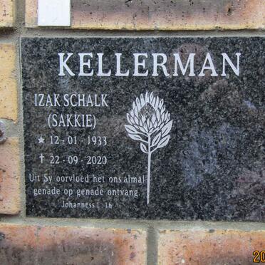KELLERMAN Izak Schalk 1933-2020