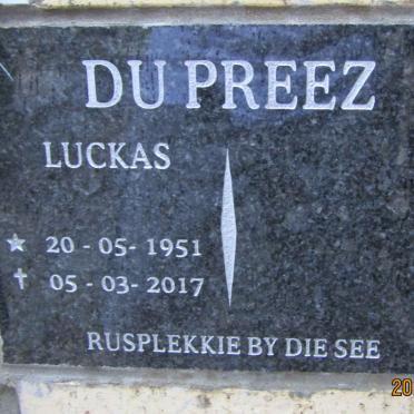 PREEZ Luckas, du 1951-2017