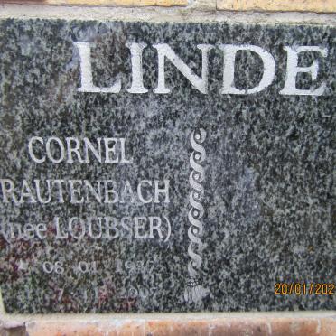 LINDE Cornel Rautenbach nee LOUBSER 1987-2007