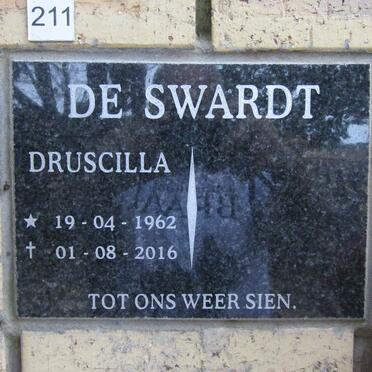 SWARDT Druscilla, de 1962-2016