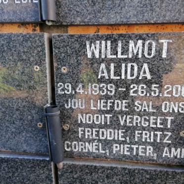 WILLMOT Alida 1939-2006