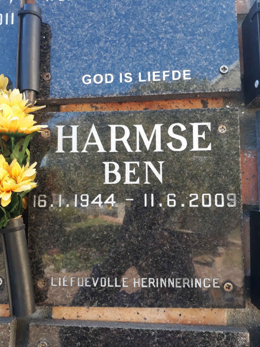 HARMSE Ben 1944-2009