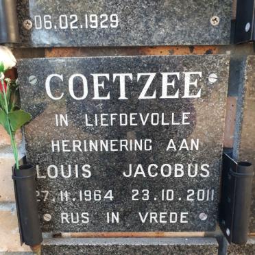 COETZEE Louis Jacobus 1964-2011