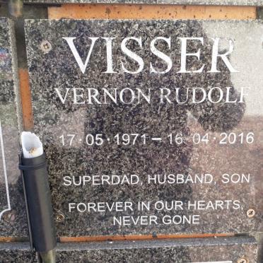 VISSER Vernon Rudolf 1971-2016