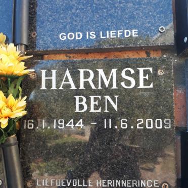 HARMSE Ben 1944-2009