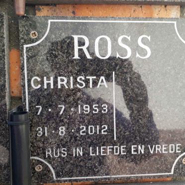ROSS Christa 1953-2012