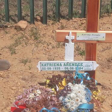 ARENDSE Katriena 1935-2004 :: ARENDSE Katrina 1937-2020