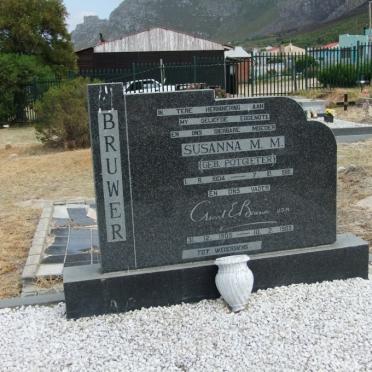 BRUWER Gerrit E. 1905-1983 &amp; Susanna M.M. POTGIETER 1904-1981