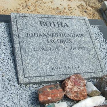 BOTHA Johannes Hendrik Jacobus 1937-2007