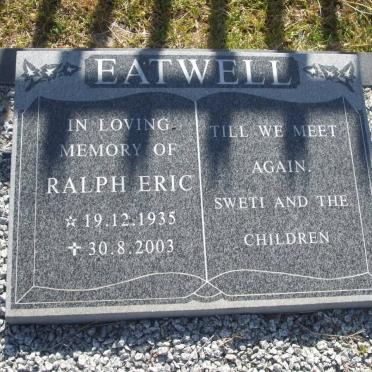 EATWELL Ralph Eric 1935-2003