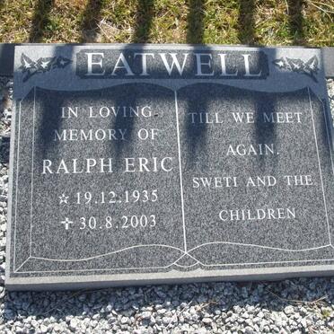 EATWELL Ralph Eric 1935-2003