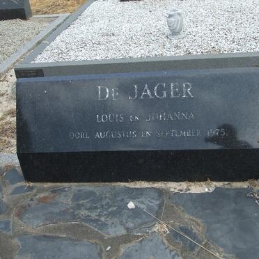 JAGER Louis, de -1975 &amp; Johanna -1975