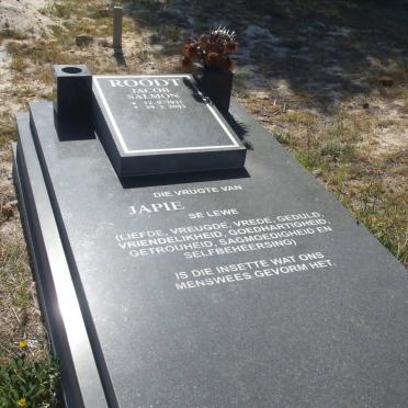 ROODT Jacob Salmon 1931-2003