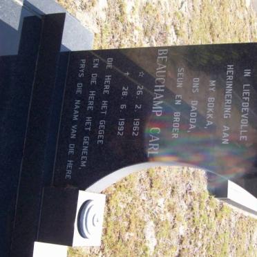 RETIEF Beauchamp Carl 1962-1992