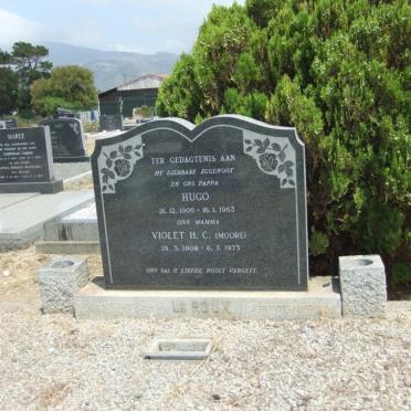 ROUX Hugo, le 1906-1963 &amp; Violet H.C. MOORE 1908-1973