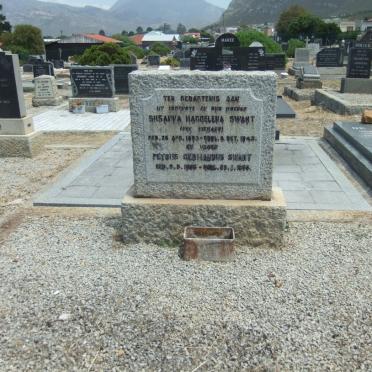 SWART Petrus Gerhardus 1886-19?3 &amp; Susanna Magdelena NIEMAND 1893-1943