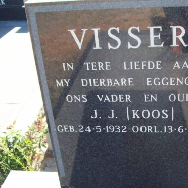 VISSER J.J. 1932-1992