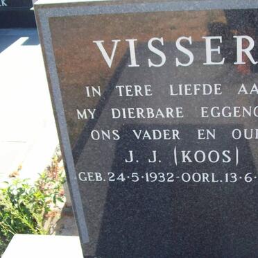 VISSER J.J. 1932-1992