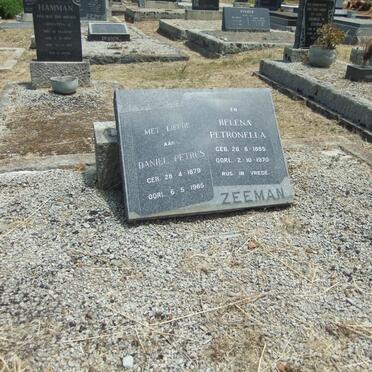 ZEEMAN Daniel Petrus 1879-1965 &amp; Helena Petronella 1885-1970