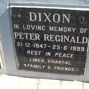 DIXON Peter Reginald 1947-1999