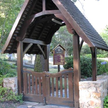 2. Cemetery Gate, Holy Trinity Church, Belvidere