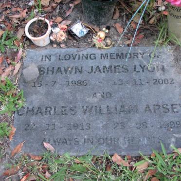 APSEY Charles William 1913-1999 :: LYON Shawn James 1986-2003
