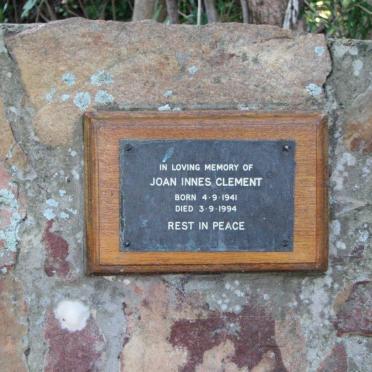 CLEMENT Joan Innes 1941-1994