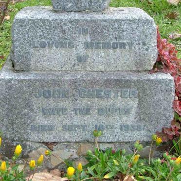 CHESTER John -1938