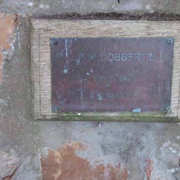 DOBBERTIN A.P.M 1914-1985