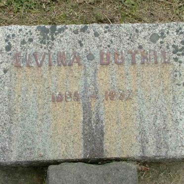 DUTHIE Elvina 1885-1937
