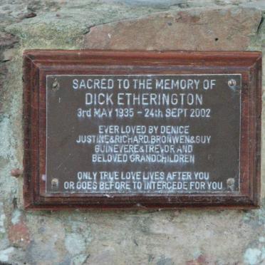 ETHERINGTON Dick 1935-2002 