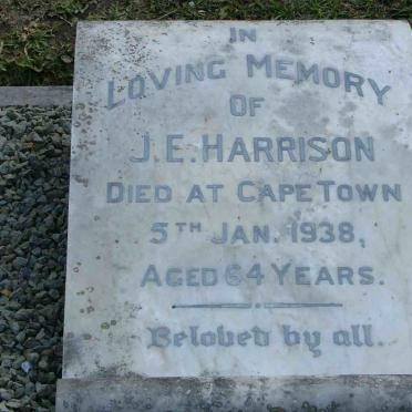 HARRISON J.E. -1938