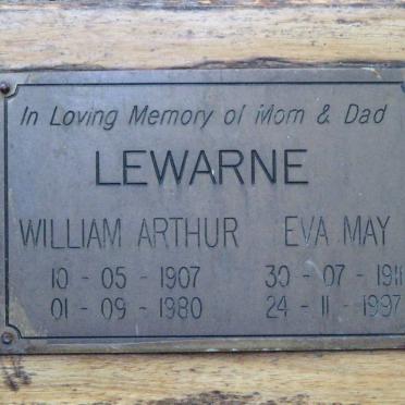 LEWARNE William Arthur 1907-1980 &amp; Eva May 1911-1997