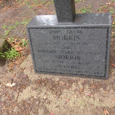 MORRIS John Frank 1932-2017 &amp; Jennifer Marjorie CHASE 1934-2005