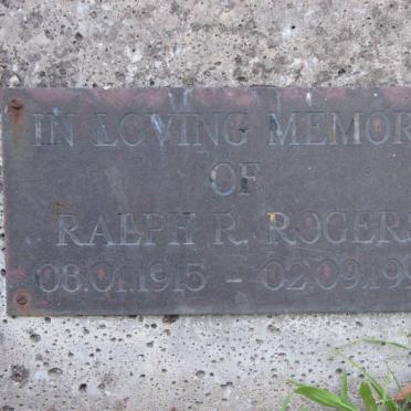 ROGERS Ralph R. 1915-1999