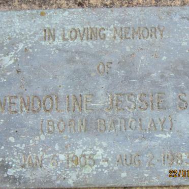 SMITH Gwendoline Jessie nee BARCLAY 1905-1983