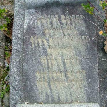 SHANNON James Davies 1869-1944