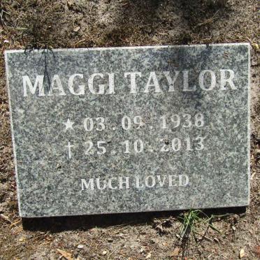 TAYLOR Maggi 1938-2013