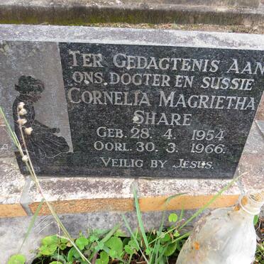 SHARE Cornelia Magrietha 1954-1966