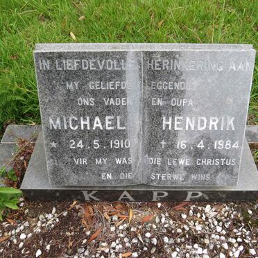 KAPP Michael Hendrik 1910-1984