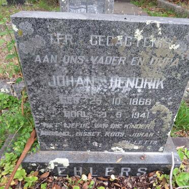 EHLERS Johan Hendrik 1868-1941