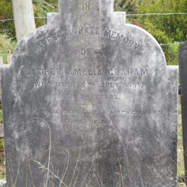 GRAHAM Esther Amelia -1891