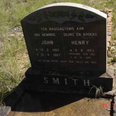 SMITH Henry 1963-1987 :: John SMITH 1965-1987