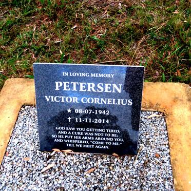 PETERSEN Victor Cornelius 1942-2014