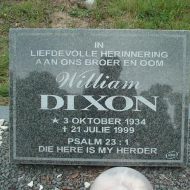 DIXON William 1934-1999