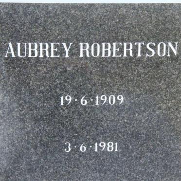 ROBERTSON Aubrey 1909-1981