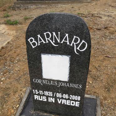 BARNARD Cornelius Johannes 1936-2008