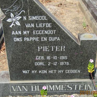 BLOMMESTEIN Pieter 1915-1975