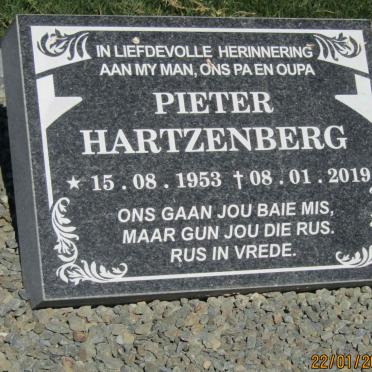 HARTZENBERG Pieter 1953-2019
